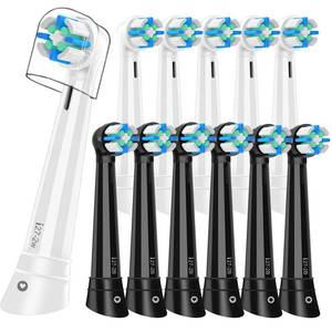 lot 4283 image: 12 PCS iO Replacement Heads Compatible with Oral B iO 2345678910 Series Electric Toothbrush,IO Toothbrush Heads Compatible with Oral B iO,Medium-Hard bristles Care for Your Teeth