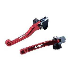 lot 4313 image: New CNC Motorcycle Billet Foldable Pivot Clutch Brake Lever Handle For CR125R CR 125 R 04-07 CRF250R CRF 250 R CRF450R 04-06 CRF250X 04-17 CRF450X 05-17 Dirt Bike pit bike