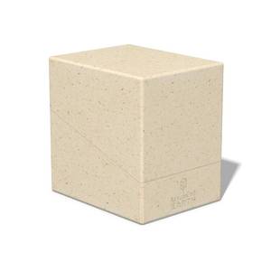 lot 4329 image: Ultimate Guard RTE Boulder 133, Deck Case for 133 Double-Sleeved TCG Cards, Natural Color, 87percent Renewable, Made in Germany, Secure and Durable Storage