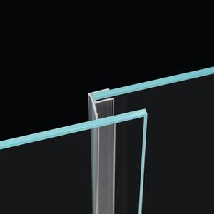 lot 6382 image: Sliding Glass Door Side Seal Strip 100� Frameless Shower Door Sweep for 14 Framelss Sliding Glass Doorin