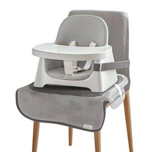 lot 6384 image: Minnebaby Extra Large Booster Chair Protector Cover, Dining Chair Seat Cover for Booster Seat, Grey