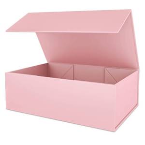 lot 6407 image: Pink Gift Box 10 x 6in x 3in with Magnetic Closure Lid Gift Boxe for Presents,Bridesmaid Gifts Boxes,Cute Box,Birthday Gift box,Luxury for Gift Packaging, Magnetic Gift Boxe for Wrapping Gifts (Pink)in