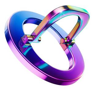 lot 6414 image: SUPERONE for MagSafe Phone Grip, Stylish Cool Magnetic Ring Holder with Adjustable Stand, Removable MagSafe Accessories Only for iPhone 121314151617 Series and Fits Magnetic Case - Colorful