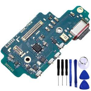 lot 8127 image: Galaxy S24 Ultra 5G USB Charging Port Flex Cable Replacement SM-S928U Type C Charger Dock Board Flex Cable Connector for Samsung S24 Ultra S928U1 Port Repair Part with Tools (SM-S928U)