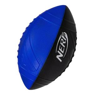 lot 8139 image: Nerf Pro Grip Football, Blue, Classic Foam Ball, Easy to Catch and Throw, Sports Toys, Christmas Gifts or Stocking Stuffers for Kids