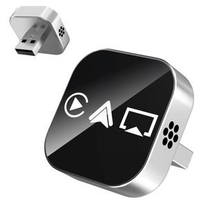 lot 8170 image: 3 in 1 Screen Mirroring Wireless CarPlay Adapte, 2026 Upgraded Wired to Wireless for Apple CarPlay and Android Auto and AirPlay, Mini USB Design Car Play Adapter with Type-C Extension, Plug and Play