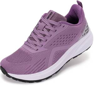 lot 10366 image: BRONAX Womens Wide Road Running Shoes Mesh Comfortable Fitness Cross Training Size 11w Stylish Gym Female Tennis Sports Sneakers Walking Zapatos Deportivos para Mujer Purple 43