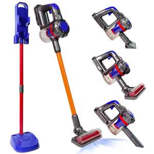 lot 13746 image: VARANO 3-in-1 Kids Vacuum That Really Works, Toddler Toy Vacuum Cleaning Toys for Kids Aged 3, Fun Working Play Vacuum Cleaner with Working Suction for Realistic Pretend Play
