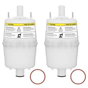 lot 13764 image: Mixzeny 80 Steam Canister Replacement Compatible with AprilAire Steam Humidifier Model 800, 801, 865, and 866, 80 Canister Replacement with O-Ring for Leak-Proof Seal, Pack of 2