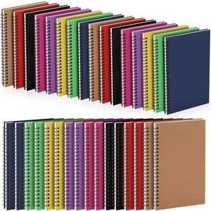 lot 13784 image: Honoson 32 Pcs A5 Spiral Notebooks Bulk 6x8 Inch Lined Spiral Notebook 6x8 Multicolor College Ruled Journal 100 Pages 50 Sheets for Back to School Work Notetaking for Women Men Student School Supplies