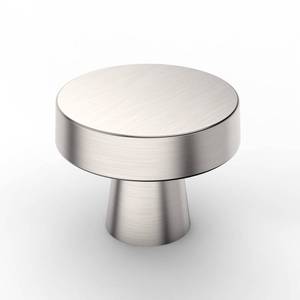 lot 14199 image: Asidrama 10 Pack 1-14 Inch Brushed Satin Nickel Kitchen Cabinet Knobs Round Dresser Knobs Drawer Knobs Cabinet Hardware Zinc Knobs for Dresser Drawers