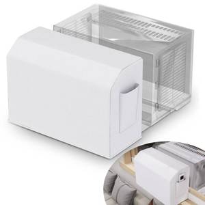 lot 14201 image: Flamorrow U-Shaped Window Air Conditioner Indoor Cover with Storage Bag, Indoor Full Cover for U-Shaped Window AC Unit, Windproof Design Protective Indoor Cover for Indoor AC Unit, Block Draft and Dust
