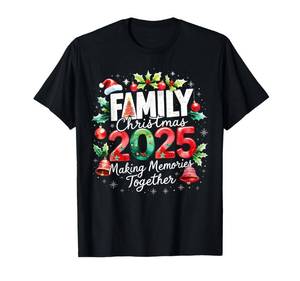 lot 14206 image: Family Christmas 2025 Making Memories Together Holiday T-Shirt