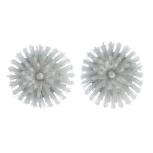 lot 14215 image: OXO Steel Soap Dispensing Palm Brush Refills, 2-Pack