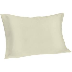 lot 14236 image: Spasilk Pure Silk Pillowcase, Charmeuse Silk Pillowcase, Hypoallergenic Pillowcase, King Sized, Ivory