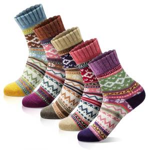 lot 14273 image: MORECOO Gifts for Women - Stocking Stuffers Socks for Women - Christmas Gifts Thick Wool Soft Warm Cozy Crew Womens Socks