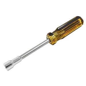 lot 16307 image: Biaungdo 10mm Socket Wrench Screwdriver, Hex Socket Wrench High-Carbon Steel Hexagon Nut Driver Non-Magnetic Tip Hex Nut Screwdriver Hand Tool for Repairs(Plastic Handle)