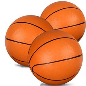 lot 16360 image: Mini Toy Basketballs, Small 6 Inch Replacment Ball for Indoor Mini Basketball Hoop, 6 Small Replacement Basketball, Toddler Balls, Beach Sand Toy Rubber Ball for Inflatable Pool Hoop Kids Adultin