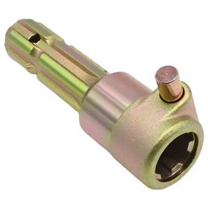 lot 19410 image: GMAPATS PTO Extender for Tractor 1-38 and 6 Spline Female, 1-38in and 6 Spline Male 70HP Connect Adapter, Replacement for Bush Hog Kubota Finish Mower Snow Blower, 70 HPin