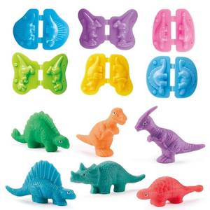 lot 16329 image: VConejo Color Dough Toys Dough Accessories Set Creations Tools for Kid 2-4-8 Years (Dinosaurs World)