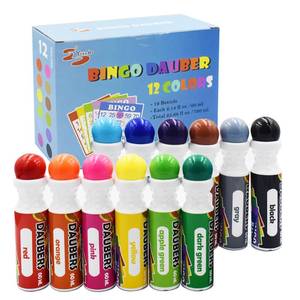 lot 16365 image: Yuanhe Bingo Daubers Dot Markers - Mixed Colors Set of 12 Pack