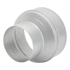 lot 16461 image: Duct Reducter 6 to 4 Air Ducting Reducer Increaser Air Duct Adapter or Round Metal Pipe Reducer for Bathroom Kitchen Ventilation Systems