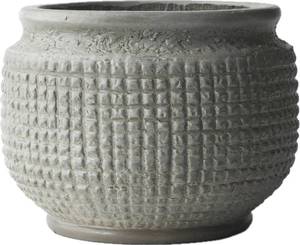 lot 19387 image: Parlamain 8 Inch Dia Vintage Concrete Planter with Drainage Rustic Plant Pot for Indoor Outdoor Plants Decorative Planter for Home Farmhouse Decor, Weathered Grey