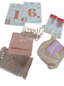lot 20368 image: Sweet 16 Birthday Gifts For Girls, Happy 16th Birthday Gifts for Girls