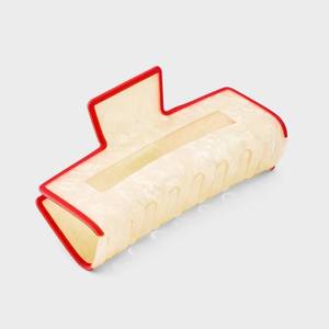 lot 4098 image: Jumbo Claw Hair Clip Matte Cutout - Universal Thread�� Ivory Hair Styling, Fashion, Securing, All Hair Types