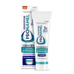 lot 6434 image: Sensodyne Pronamel Clinical Enamel Strengthening Toothpaste, Whitening Action, 3.4 oz