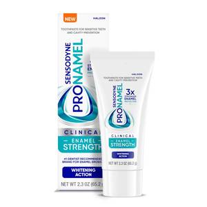 lot 6461 image: Sensodyne Pronamel Clinical Enamel Strength Toothpaste, Whitening Action, 2.3 oz