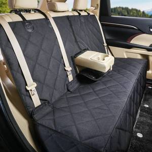 lot 7860 image: petalage Bench Dog Car Seat Cover for Back Seat Waterproof Seat Covers Durable Scratch Proof Nonslip, Protector for Pet Fur & Mud Washable Backseat Cover for Cars Armrest Compatible