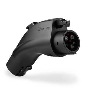 lot 14230 image: Lectron Tesla to J1772 EV Charging Adapter �� NACS Converter, 48 Amp & 240V, Compatible with Tesla High Powered Connectors, Destination Chargers & Mobile Connectors for J1772 Electric Vehicles (Black)