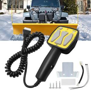 lot 14231 image: Snowplow Handheld Controller Fit for Meyer Diamond Snow Plow Blade E-47 E-60E-57, Straight Blade Plows Western Plow Controller Replacement for OE Meyer Diamond 22154 56462 22690,Buyers 1306901