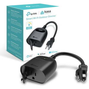 lot 14169 image: TP-Link Accessory KP405 Kasa Smart Wi-Fi Outdoor Plug-In Dimmer Retail