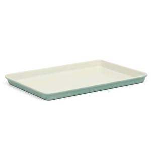lot 14176 image: Martha Stewart Gallen 15 x 10 Inch Nonstick Carbon Steel Cookie Sheet �� Teal, Durable Bakeware for Even Baking and Easy Cleanup