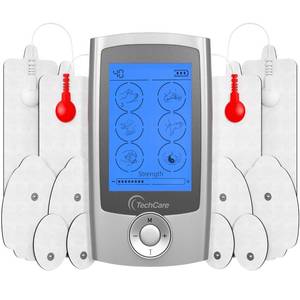 lot 14193 image: Tens Unit Muscle Stimulator 24 Modes EMS Pulse Massager Machine Device Neck Back Leg Shoulder Pain Relief with Lower Back Massager Belt