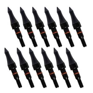 lot 4159 image: 12pcs Archery Arrow Tips 100125150200 Grain Field Tips 516 Inch Screw in Bullet Points, Archery Target Crossbow Practice Tip for Arrow Recurve Bow Compound Bow, Hunting Bow Arrow Target Practice