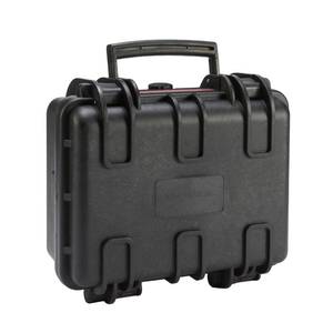 lot 5242 image: Amazon Basics Hard Camera Case, Small, Black, Solid, 12L x 11W x 6H