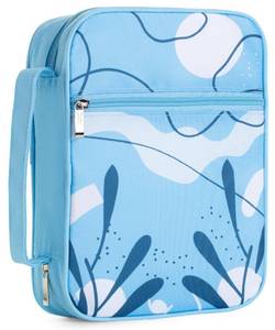 lot 8481 image: Mr. Pen- Bible Cover Case, Carrying Book Case with Durable Handle and Zippered Pocket, Bible Protective Church Bag for Men & Women, Christian Gifts, Marine Dream