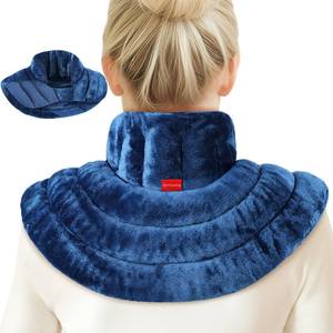lot 13505 image: Comfytemp Microwave Heating Pad for Neck & Shoulder, Neck Warmer for Pain Relief, Cervical, 2.82LB Heated Wrap with Moist Heat Therapy