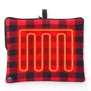 lot 14273 image: Mantuole 24x20Inch Stadium Seat Heating Pad, Battery Heated Outdoor Chair Cushion for Camping,Stadium,Office or Home, (Battery NOT Included).