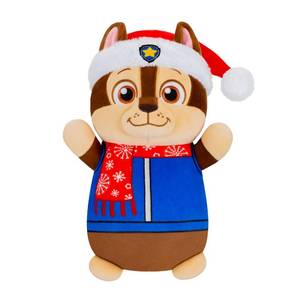 lot 14291 image: Squishmallows Original Paw Patrol 10in Holiday Chase HugMees �� Ultrasoft Official Jazwares Plush (Medium-Sized)
