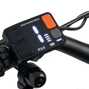 lot 14299 image: NULKOMMA Rad Power LCD Display Meter 48V Ebike Speed Control Screen Panel with Waterproof 5-pin Male Connector