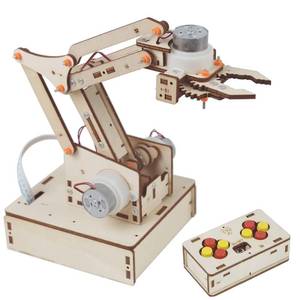 lot 17081 image: Robot Arm Kits Robotics for Kids Ages 8-12-14-16 Teens Adults STEM Toys Building Engineering Toys 9 10 11 13 14 15 16 Year Old Boys Grils Gifts Idea DIY Crafts Science Circuits Projects