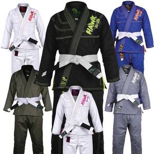 lot 18062 image: Hawk Sports Brazilian Jiu Jitsu Gi for Kids, Ultra-Light Extra Tough Premium Fabric Kids BJJ Gi for Martial Arts Training & Competition, Comfortable Perfect Fit BJJ Gear - Size K3, Black