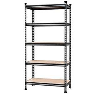 lot 5233 image: WorkPro 5-Tier Metal Storage Rack