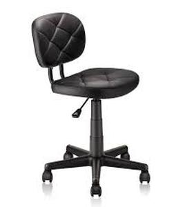 lot 17053 image: Klasika Swivel black chair with wheels
