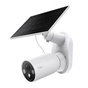 lot 3446 image: Tapo MagCam 2K Outdoor Wireless Security Camera - Battery Power with Solar Charging, Magnetic Mount, PersonVehicle Detection, Subscription-Free Local Storage or Optional Cloud, Works with Alexa