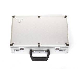 lot 3474 image: KakapopoTCG Silver Lockable Metal Storage Case for TCG, Deck Box, MTG, Magic, FaB, PTCG, EDH, YGO, Commander, Dominion, Trading Cards